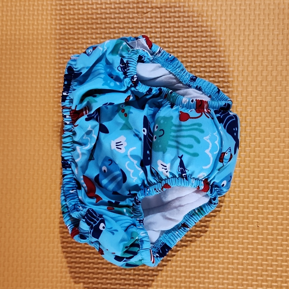 Healthtex size 3-6 months,  reusable swim diaper, NWT